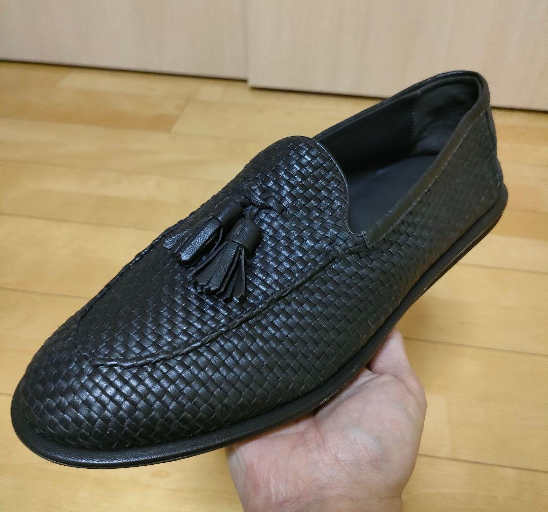 【新品】定価19万 ジョルジオアルマーニ タッセルローファー 茶