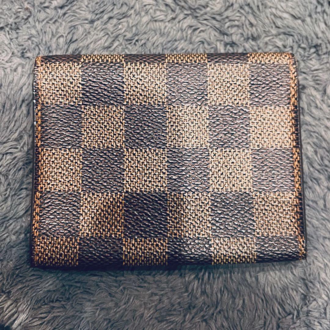 ルイヴィトン アンヴェロップカルトドゥヴィジット ダミエ 名刺入れ カードケース