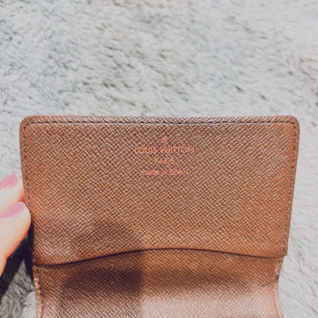 ルイヴィトン アンヴェロップカルトドゥヴィジット ダミエ 名刺入れ カードケース