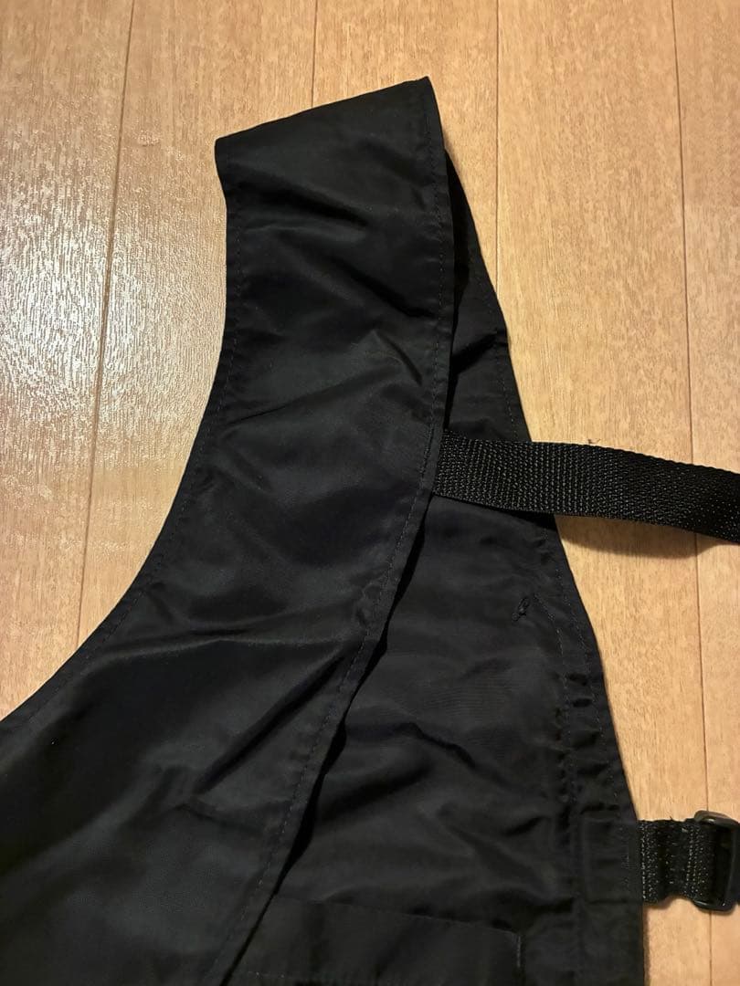 engineered garments shoulder vest ブラック