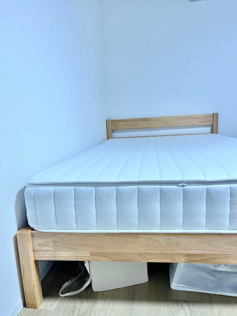 無印良品 高密度ポケットコイルマットレス セミダブル ※送料込みの値段