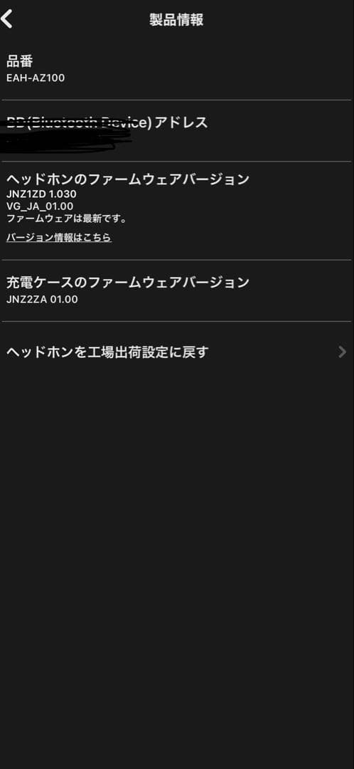 Technics AZ100 ワイヤレスイヤホン