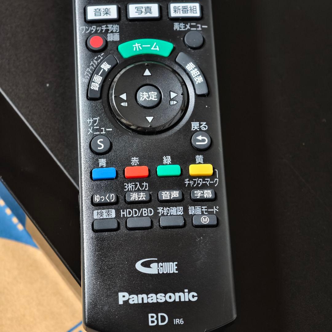 【美品】Panasonic DMR-BRW1050 2019年製【付属品完備】