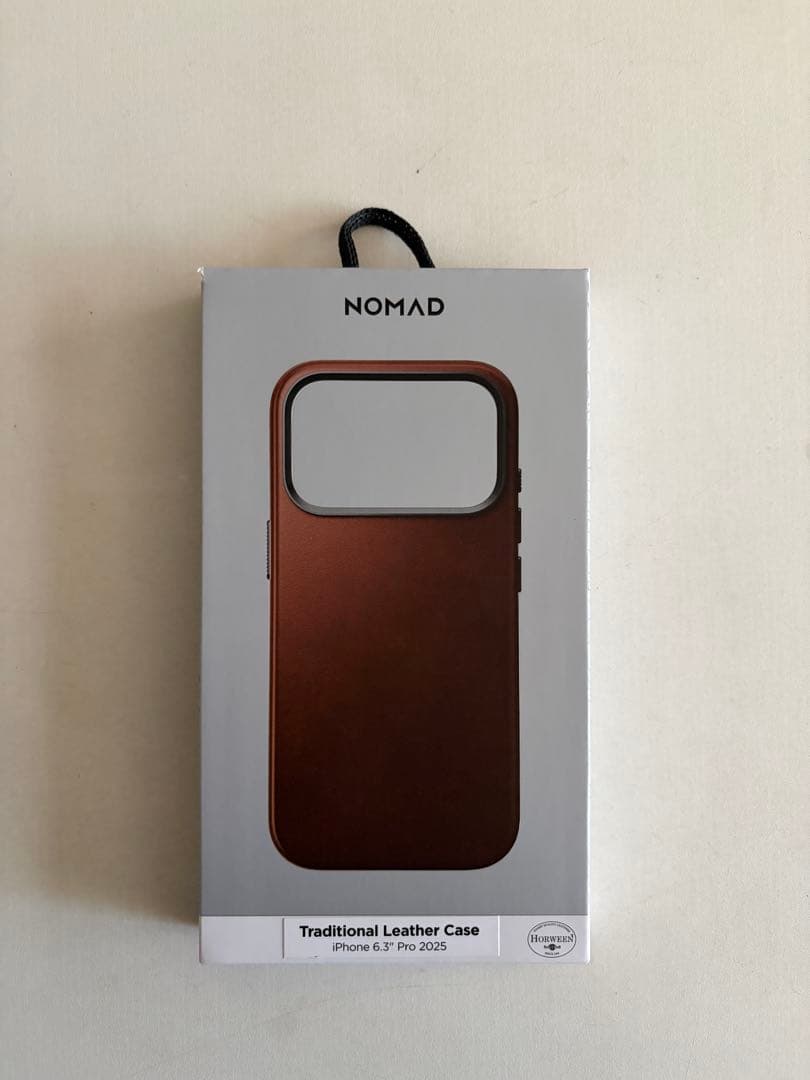 iPhoneアクセサリー NOMAD TRADITIONAL CASE iPhone 17Pro BRN