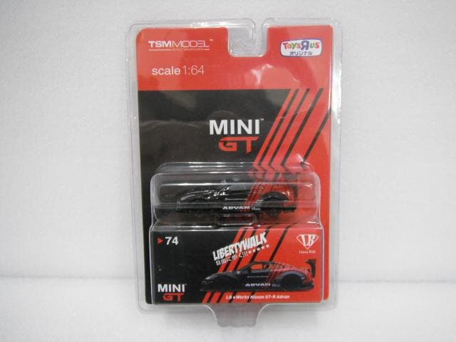 15/未使用品 トイザらス限定 MINIGT 1/64 日産 GT-R アドバン