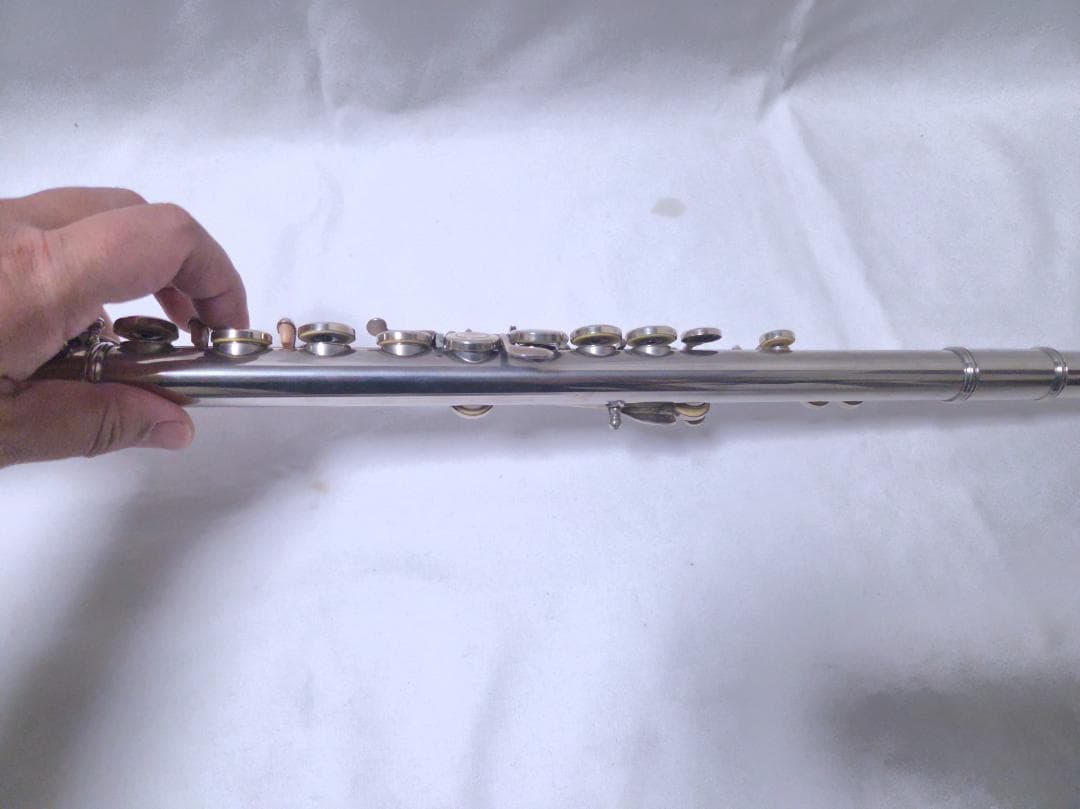 YAMAHA YFL-23 フルート 銀メッキ 日本製 Eメカ付き #3017