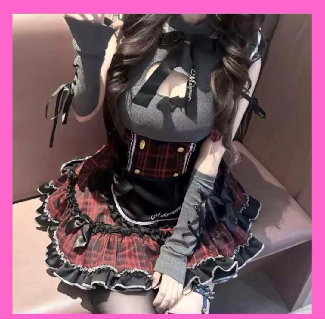 タイムセール【コスプレ】ガーリーロック サキュバス メイド マリームーン