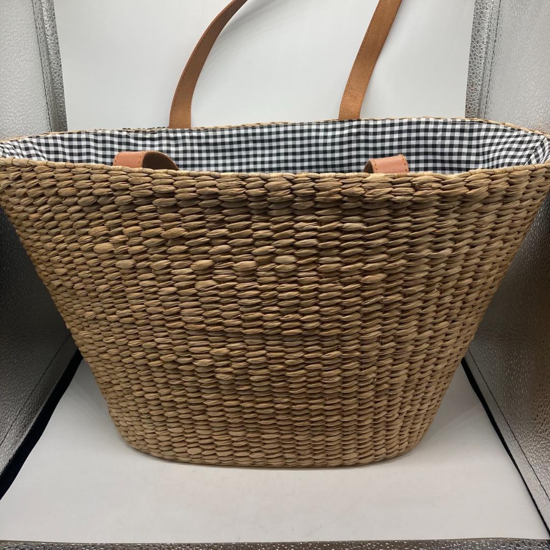 ▼美品　BEAMS BOY 10周年　ディズニー　かごバッグ　ミッキー　ビーズ