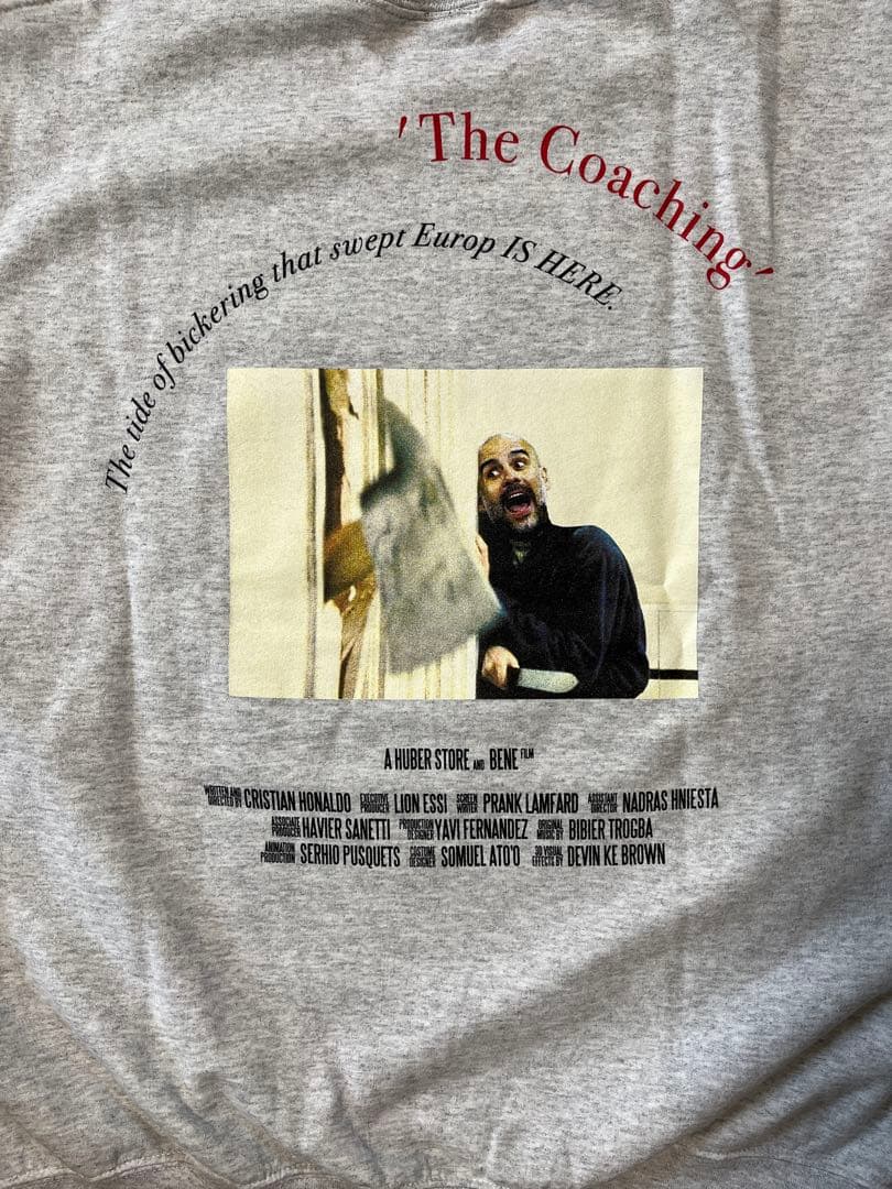 Huberstore グレー スウェット The Coaching