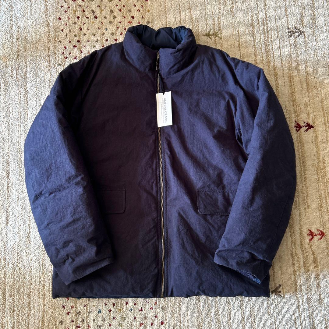 ハグオーワー　Cloth&Cross リバーシブルブルゾン ネイビー 雅姫