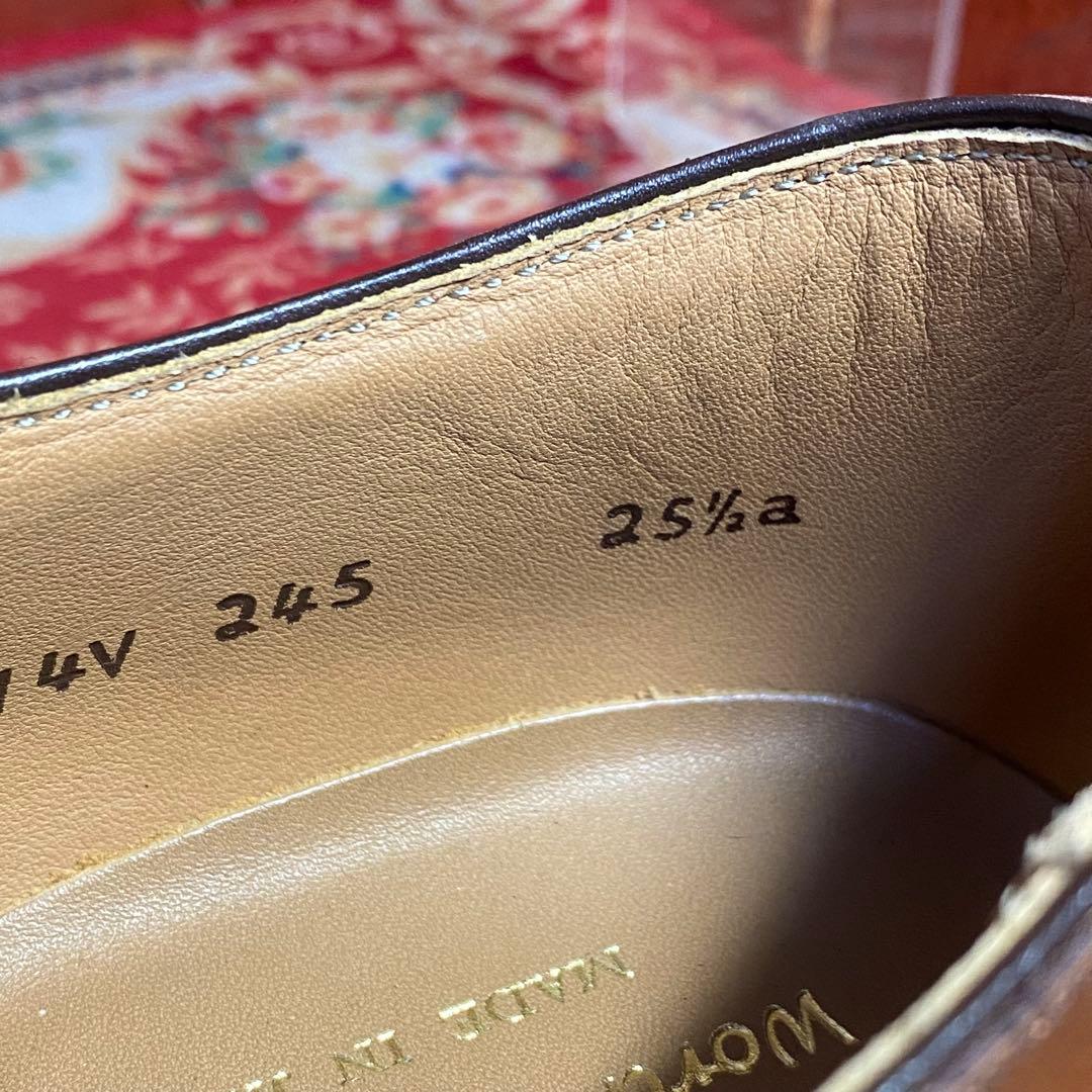 リーガル ワースコレクション V245 ストレートチップ ブラウン