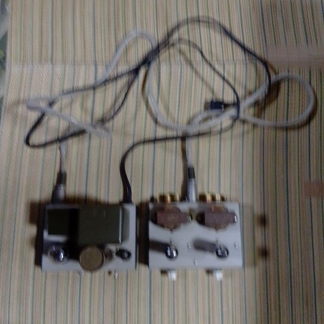 真空管アンプ RCA接続 グレー