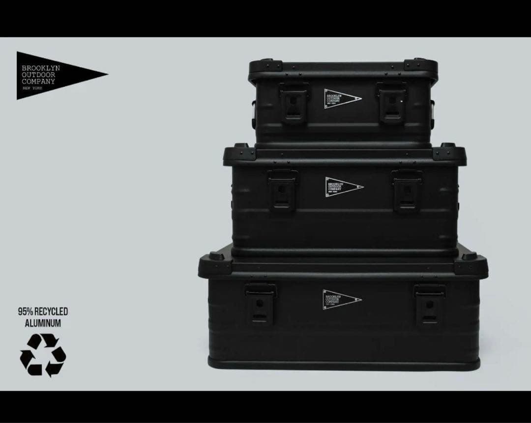 ★入荷未定★アルミコンテナ　Sサイズ　30L★ ブルックリンアウトドアカンパニー