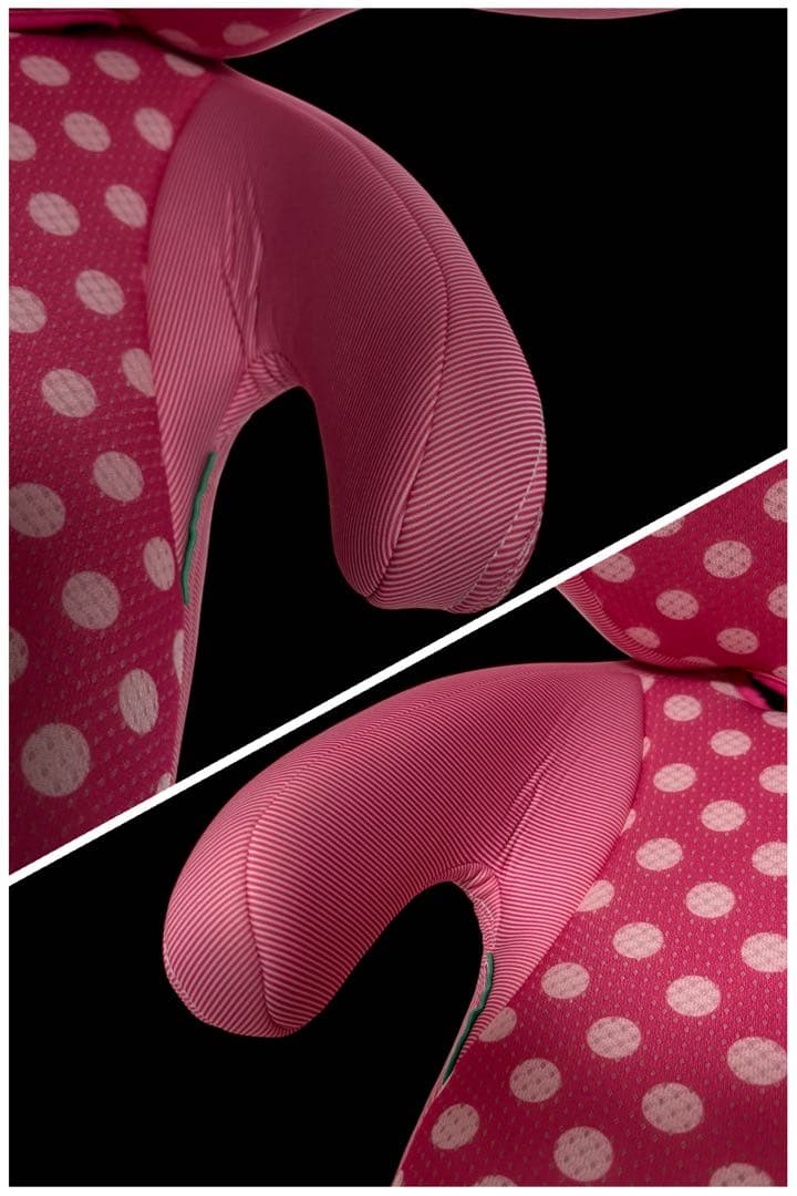 【期間限定割引】美品 ディズニー ハイバックジュニアシート ミニーマウスデザイン