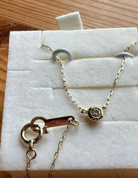 最終値下げ《4℃》ネックレス ダイヤモンド