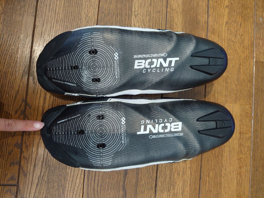 BONT HELIX サイクリングシューズ　サイズ44 ホワイト
