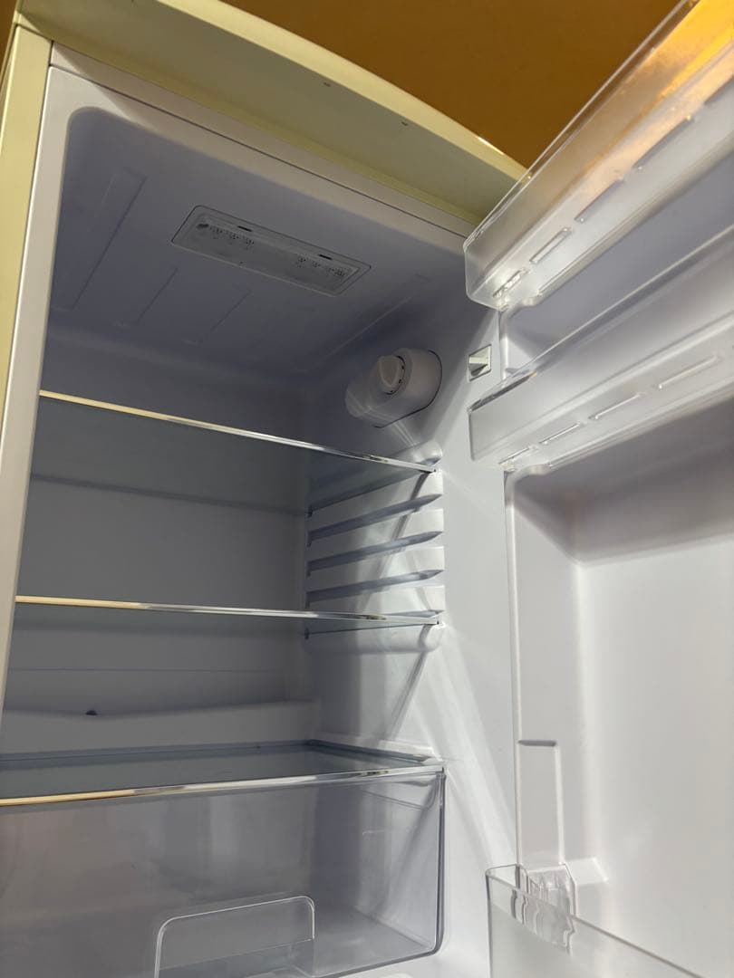 冷蔵庫 ひとり暮らし 130L小型 昭和レトロPRR-142Dアイリスオーヤマ