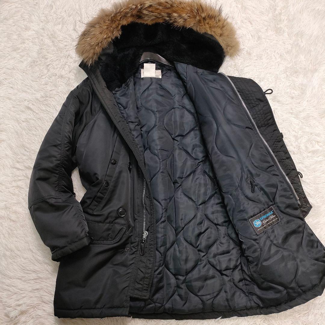 GOLDEN FLEECE SPIEWAK ミリタリージャケット N-3B 黒色