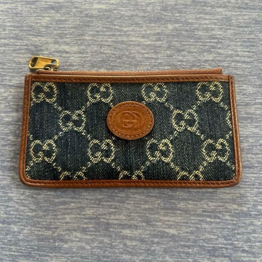 早い者勝ち！！ Gucci デニムケース・小銭入れ