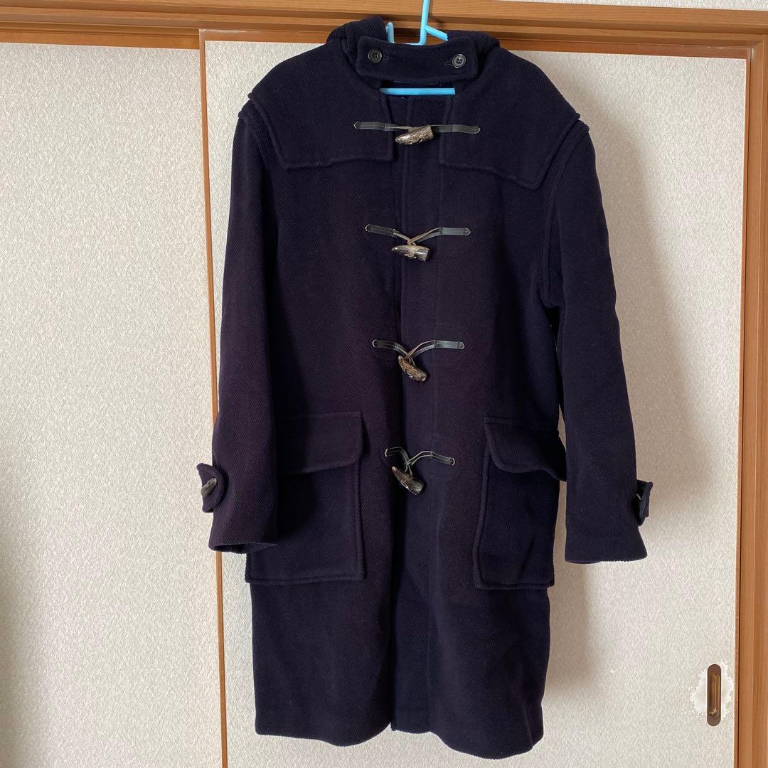 ◆グローバーオール◆ダッフルコート 36 ヘリンボーン 毛100%