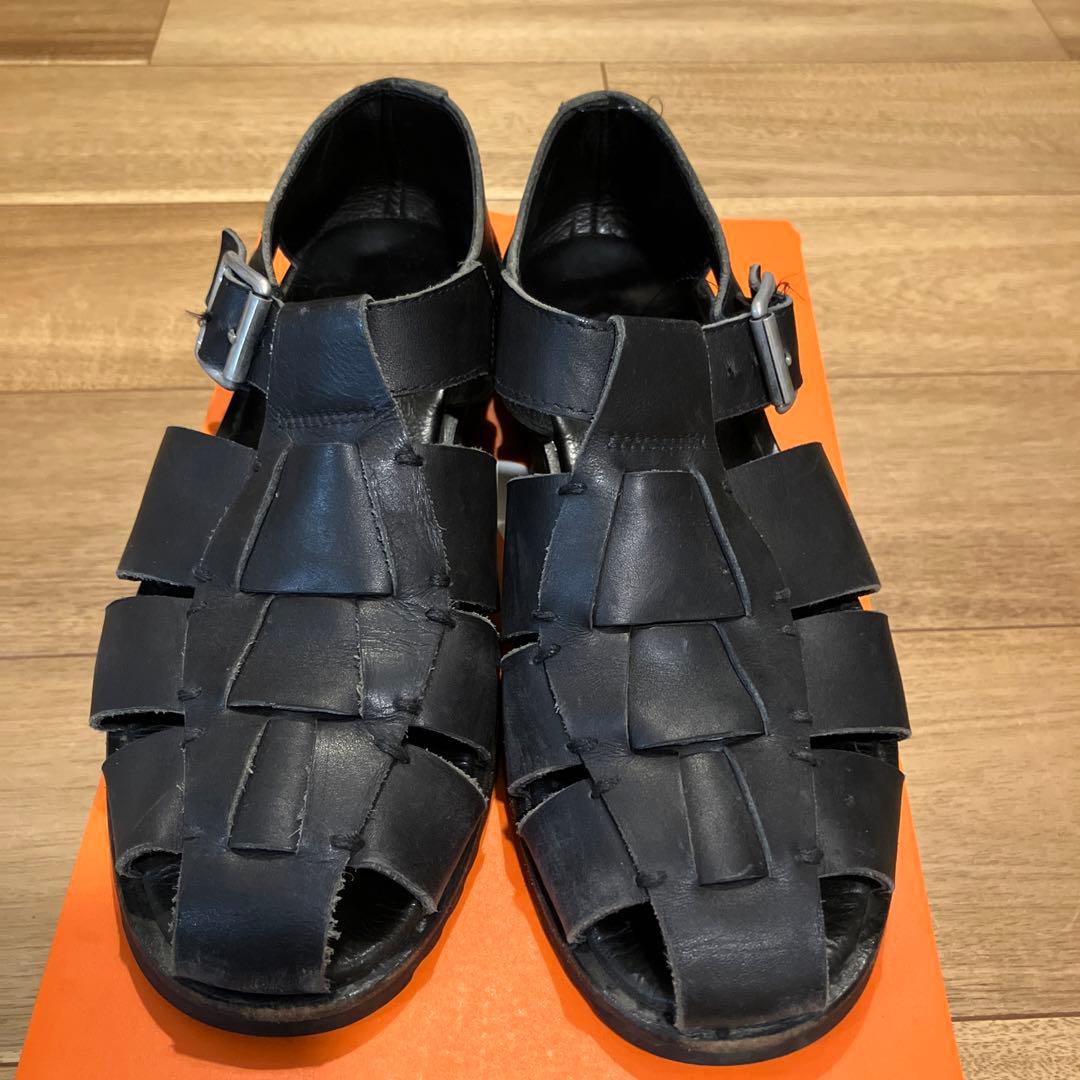 【パラブーツ】ブラックレザー