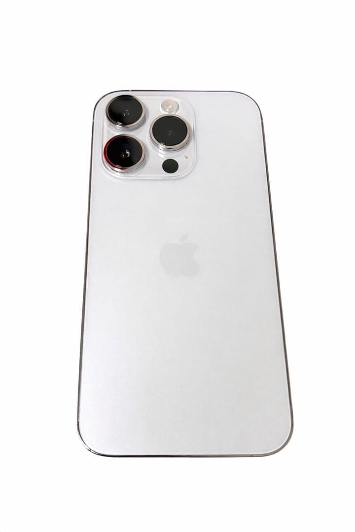 【新品交換後使用1年】iPhone14Pro/256GB/シルバー/SIMフリー