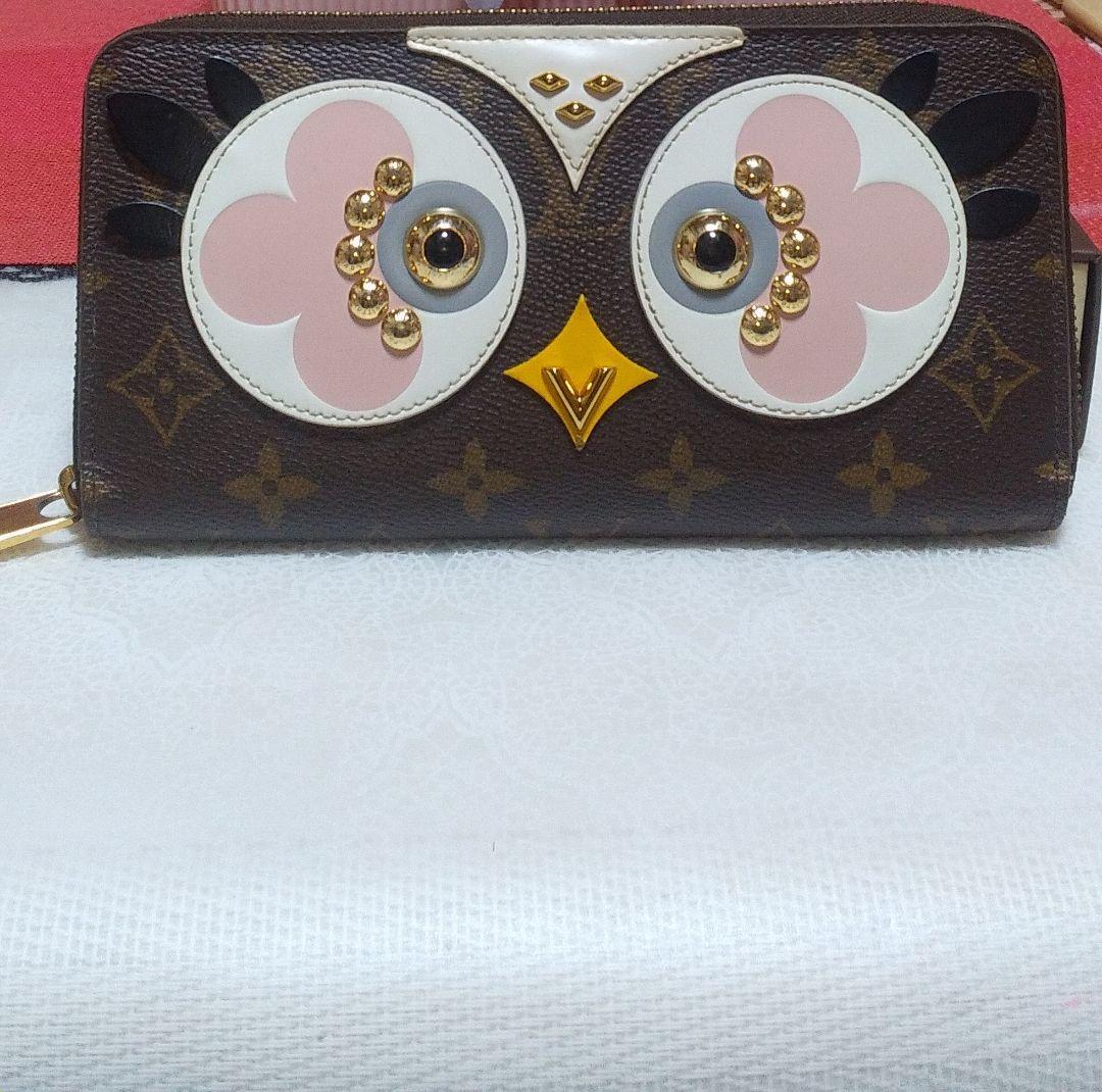 ルイヴィトン モノグラムフクロウ財布
