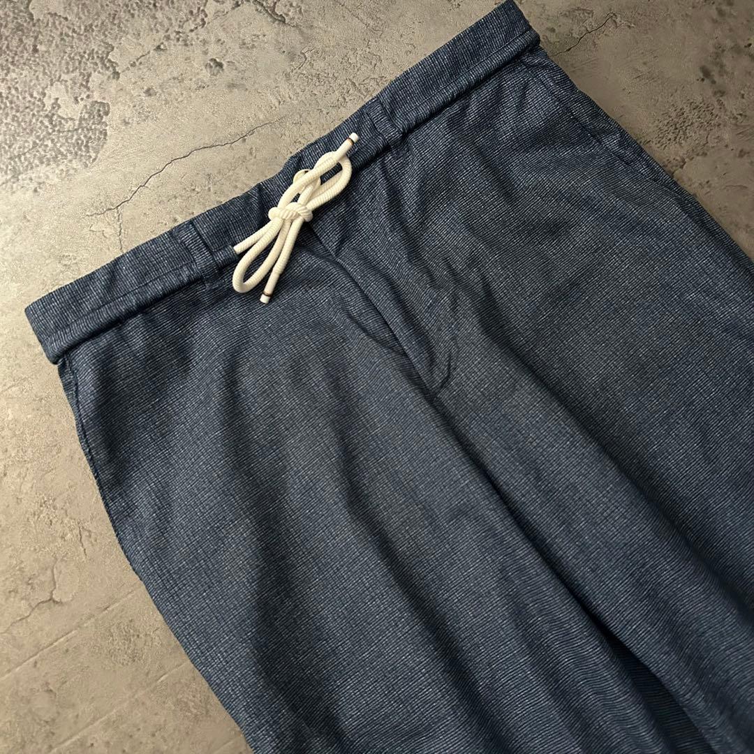 ZARA MAN 総柄 デニム調 サマー セットアップ