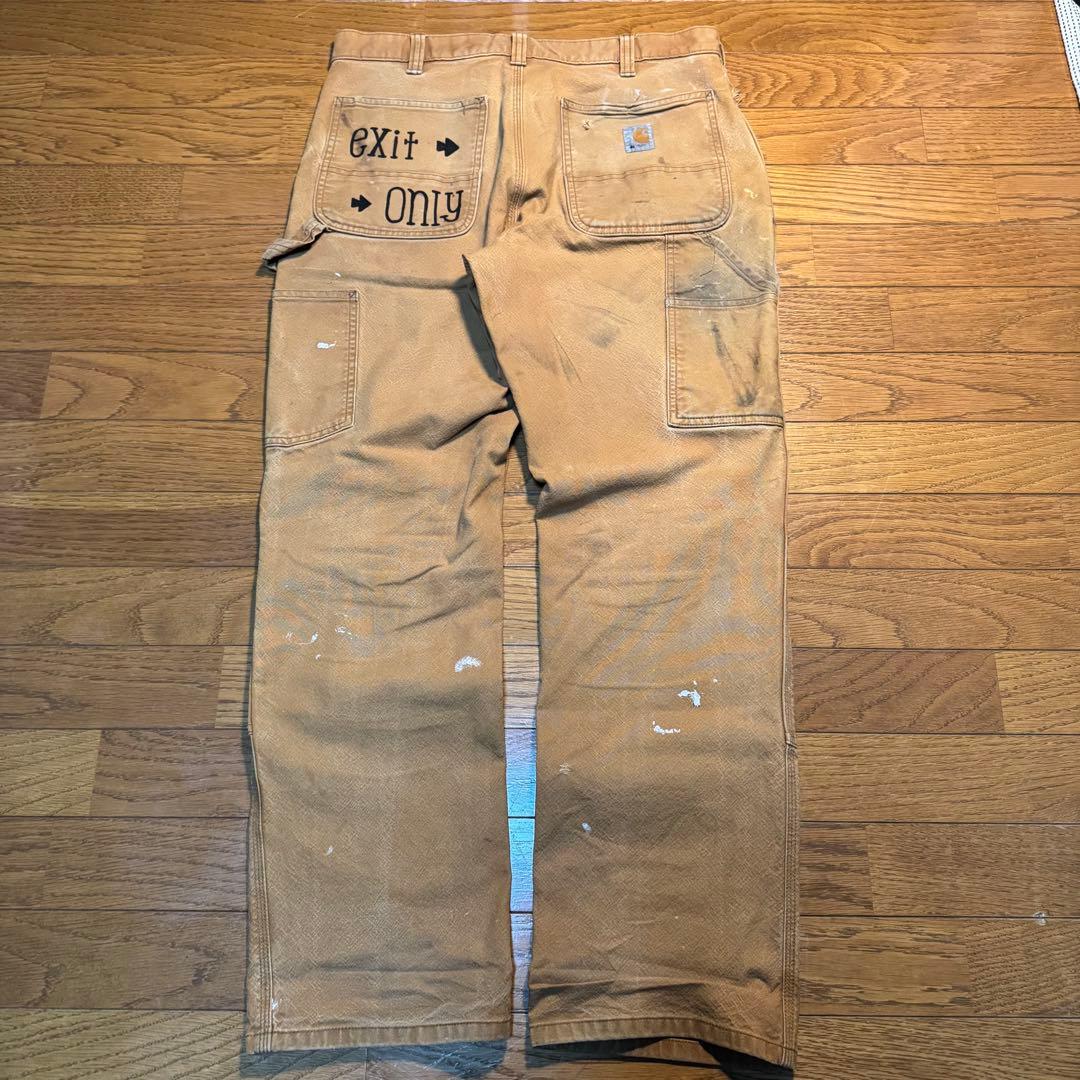 k*k様 カーハートダブルニー　ハンドペイント