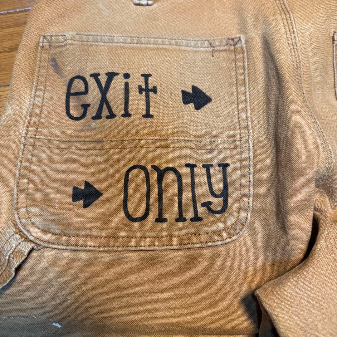 k*k様 カーハートダブルニー　ハンドペイント