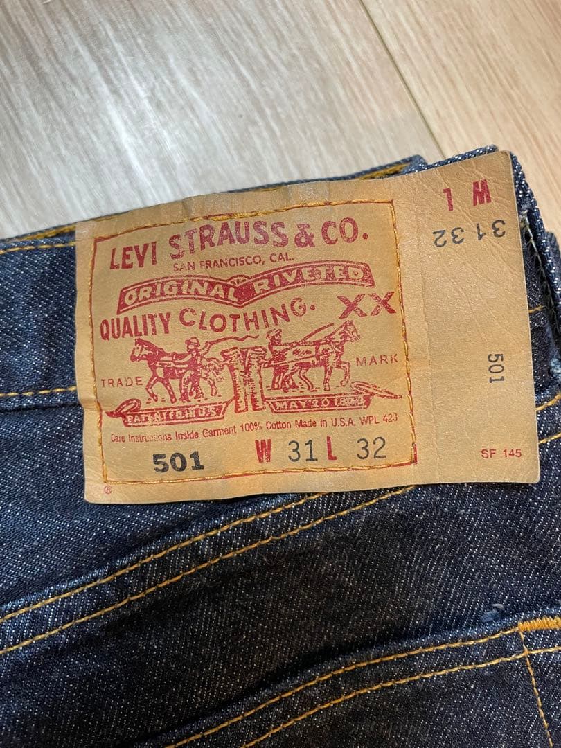 Levi's 501 W31 2001年製 米国製 USAアメリカ製　デニム