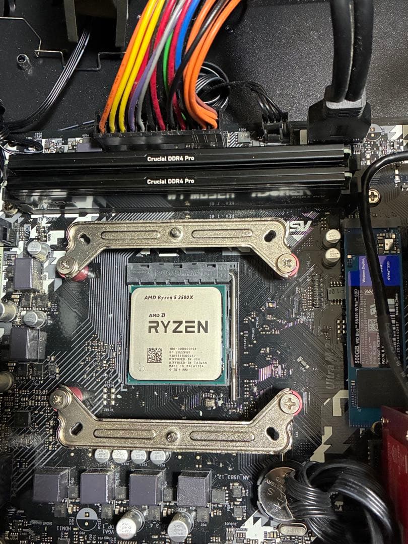 AMD Ryzen 5 3500X 動作確認済 純正クーラー新品 AM4