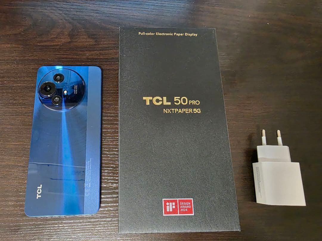TCL 50 PRO NXTPAPER 5G 本体 ミッドナイトブルー【美品】