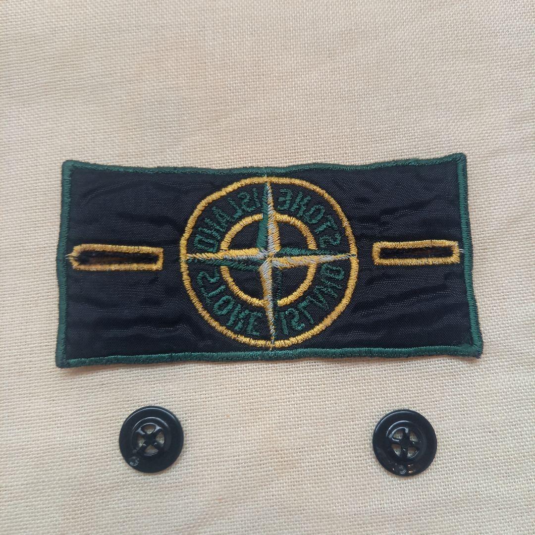 STONE 　グリーンエッジ　ワッペン　ボタン　国内正規品