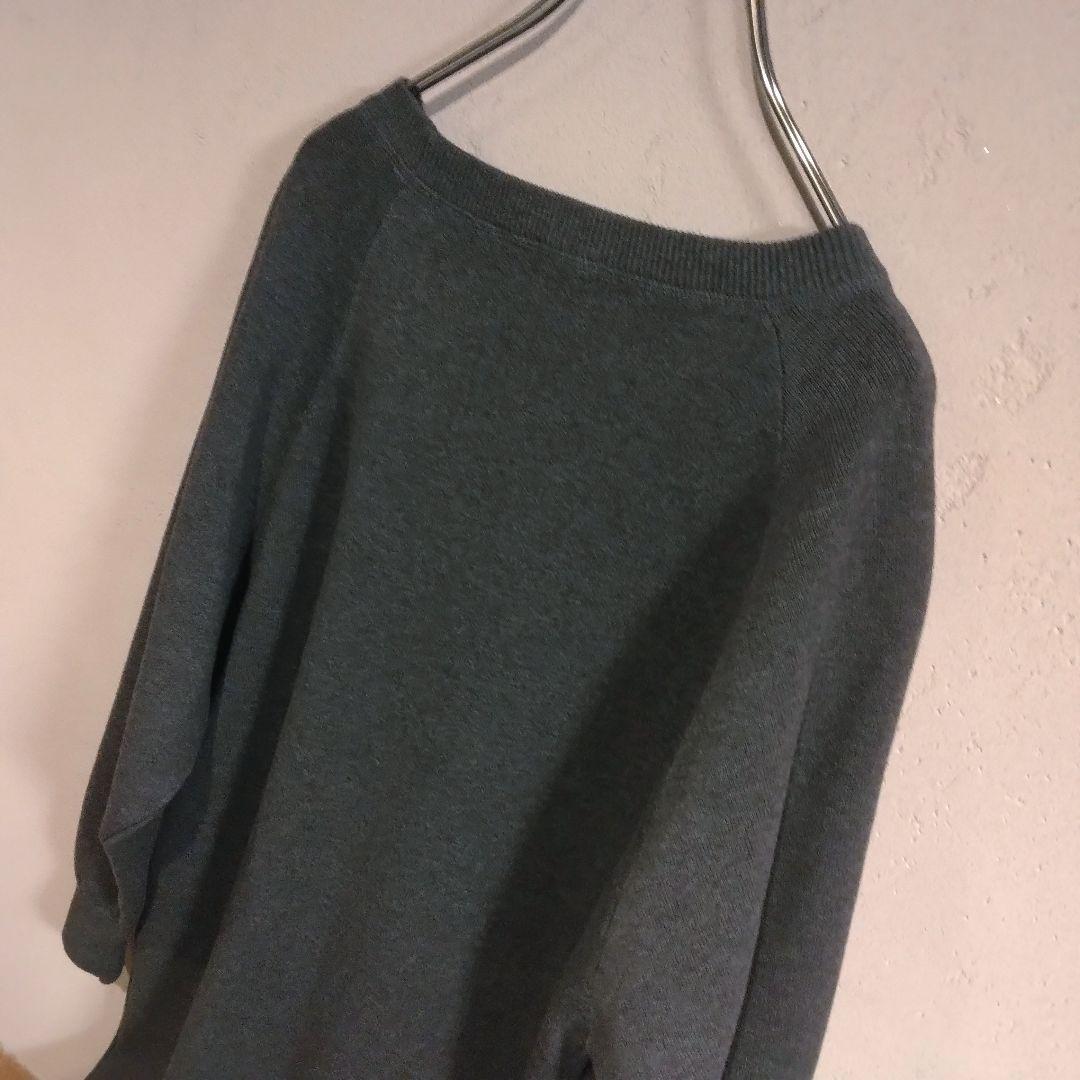 今季新品【アーバンリサーチドアーズ】スウェットライクニットワンピース　チャコール