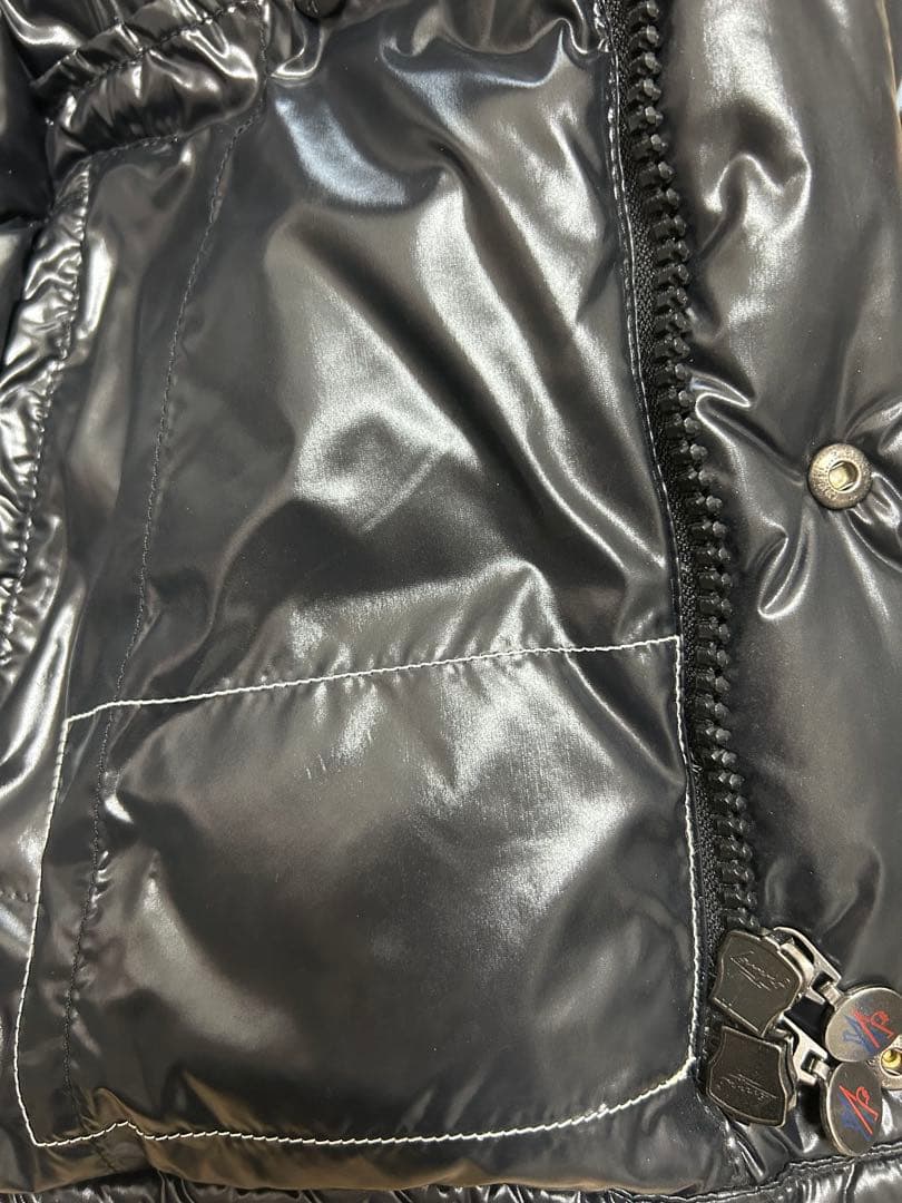 miyako 　MONCLER モンクレール　ブラック ダウンジャケット