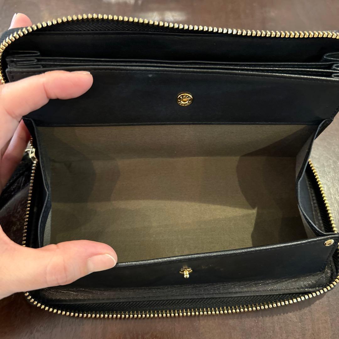 PORTER WISE （株）吉田 馬革 長財布 黒