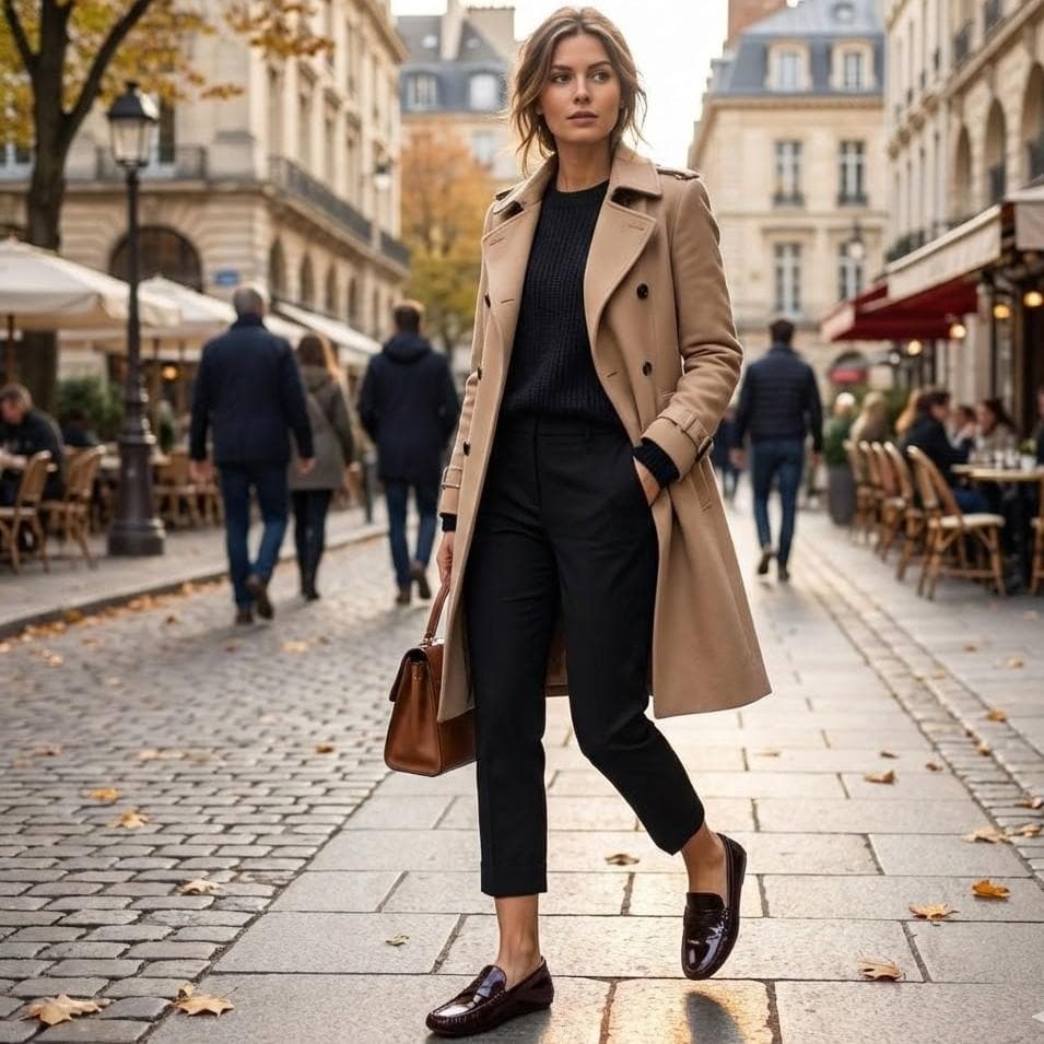 LOUIS VUITTON ドライビングシューズ ダークブラウン36 レディース