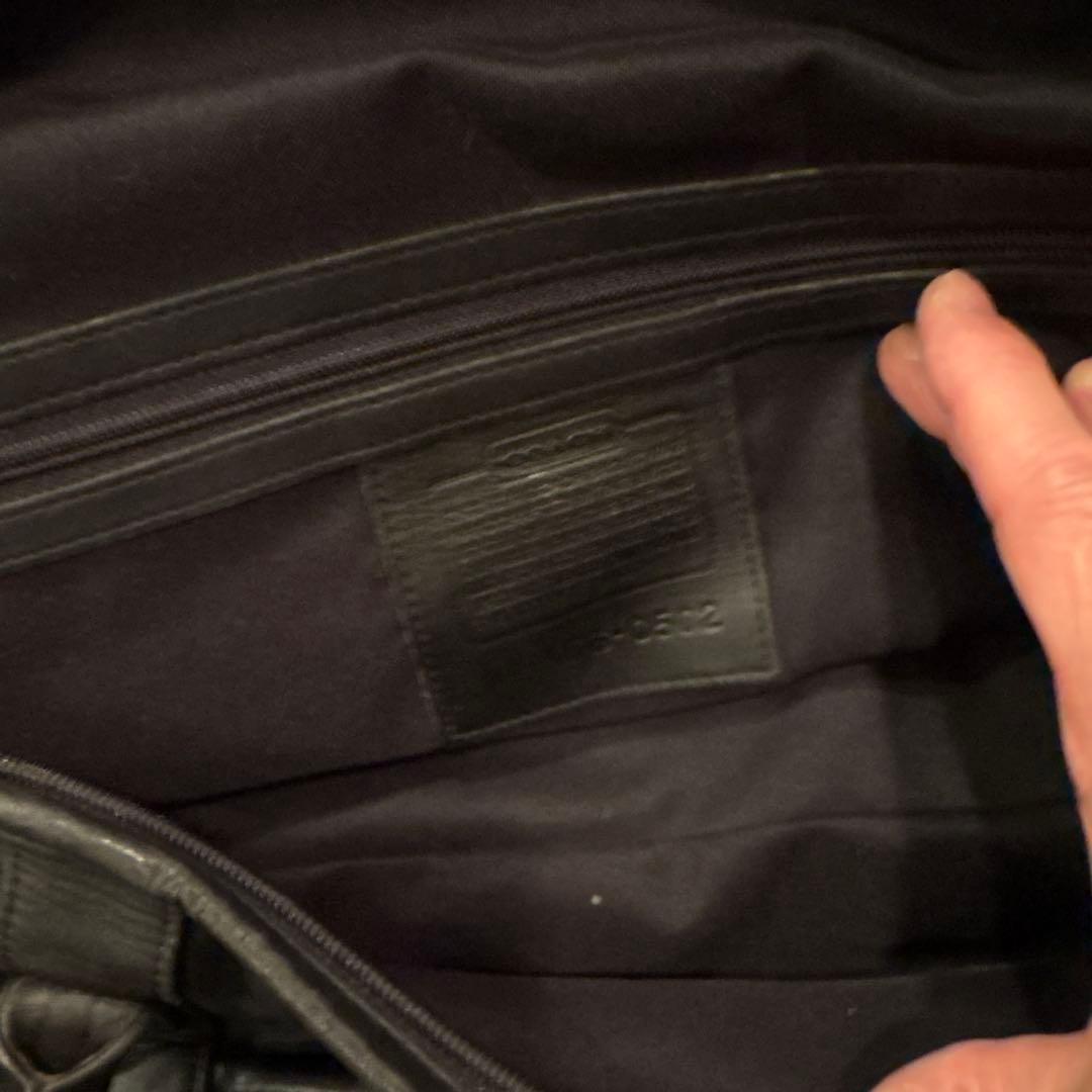 COACH フルレザー ボストンバッグ 大容量