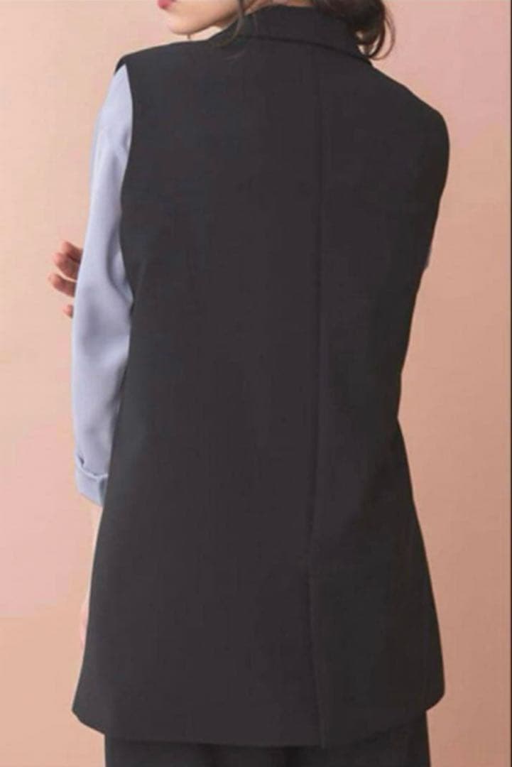 ナインアール プレミアム ベスト ジャケット ジレ オーバーサイズ