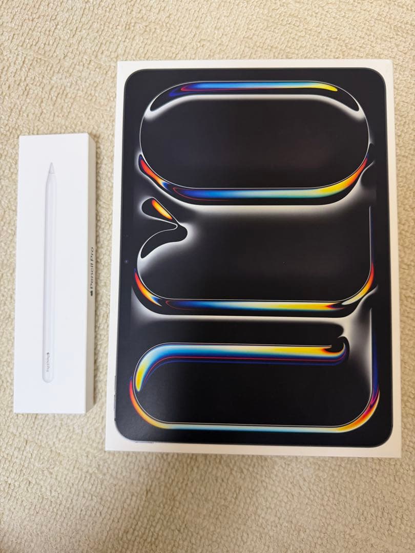 iPad本体 iPad Pro (2025.M5) + Apple Pencil pro