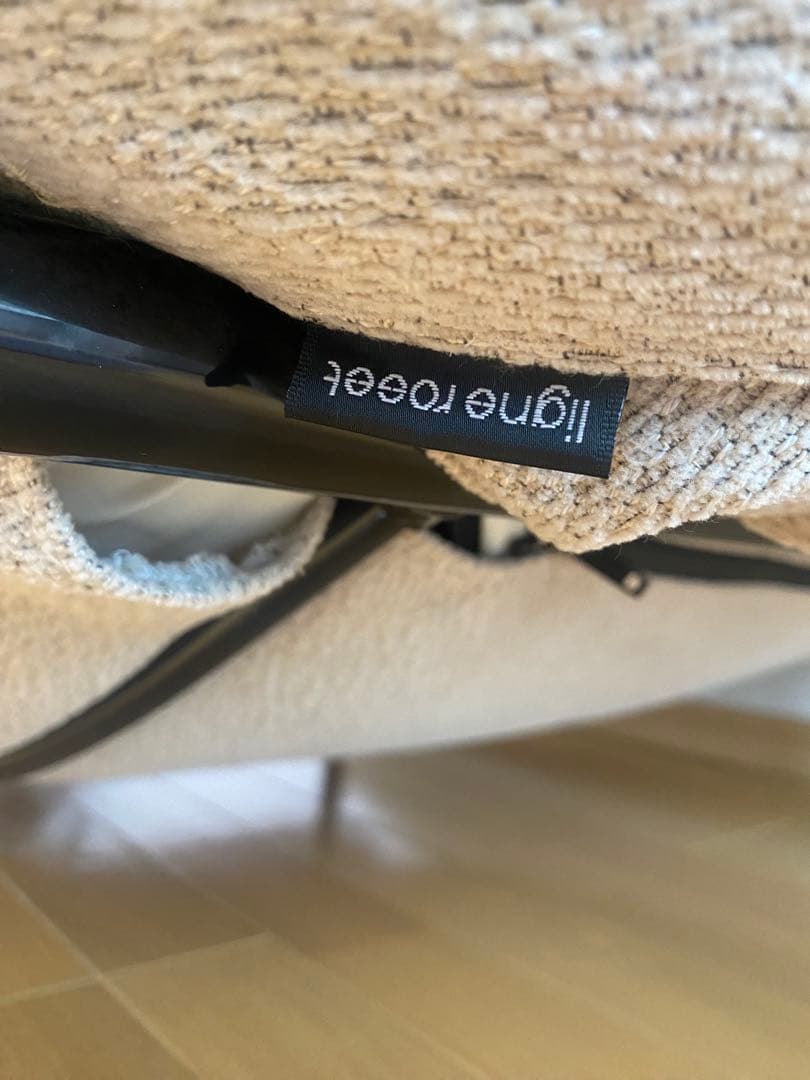 リーン・ロゼ　ロゼカラン1P ファブリックソファ