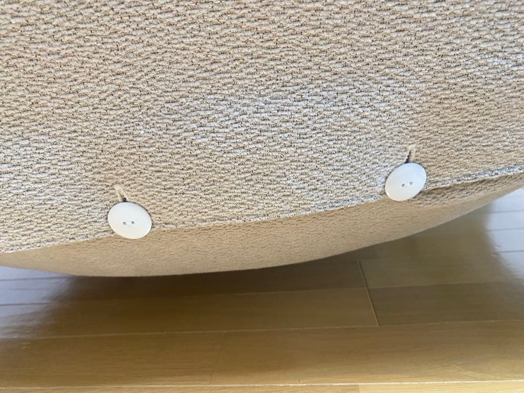 リーン・ロゼ　ロゼカラン1P ファブリックソファ