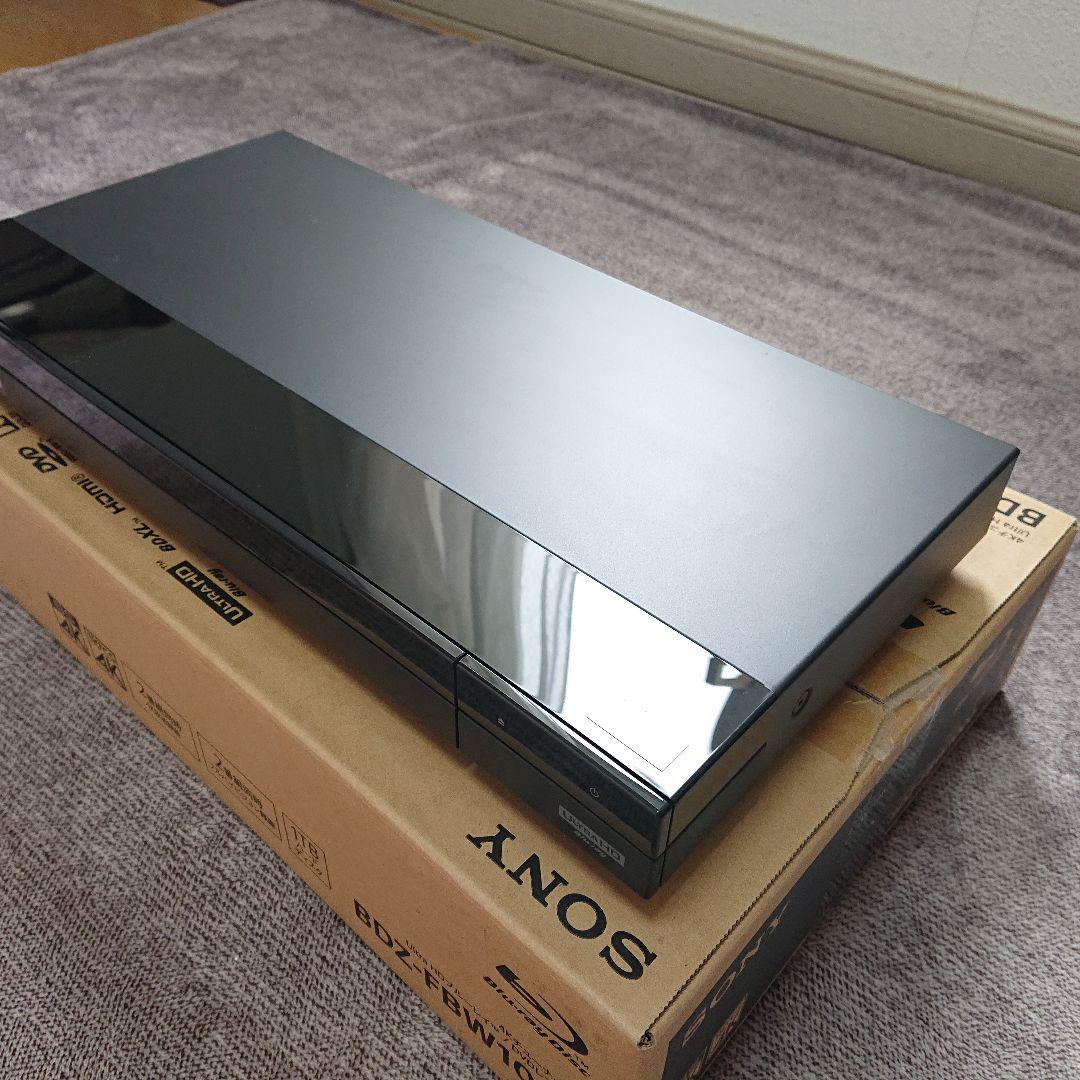 超綺麗　ソニー　ブルーレイレコーダー　BDZ-FBW1000　すぐに使えるセット