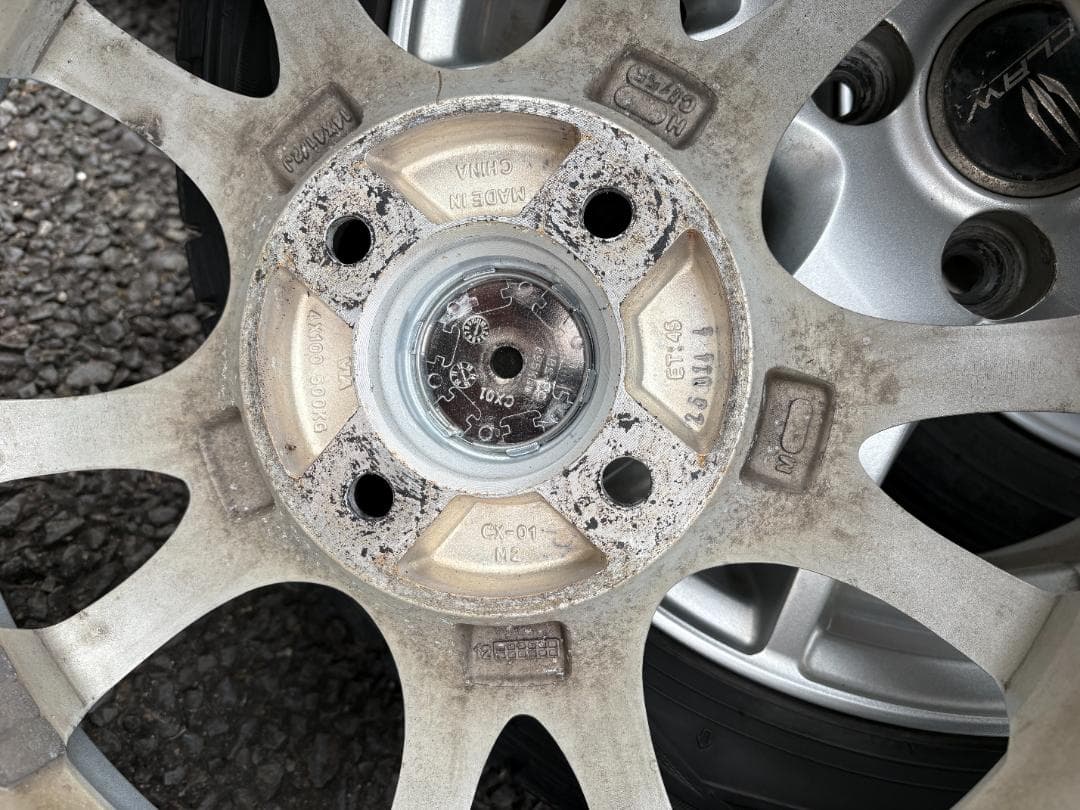 送料込み/14インチアルミ四本セット/軽自動車向け/タント、ムーヴ