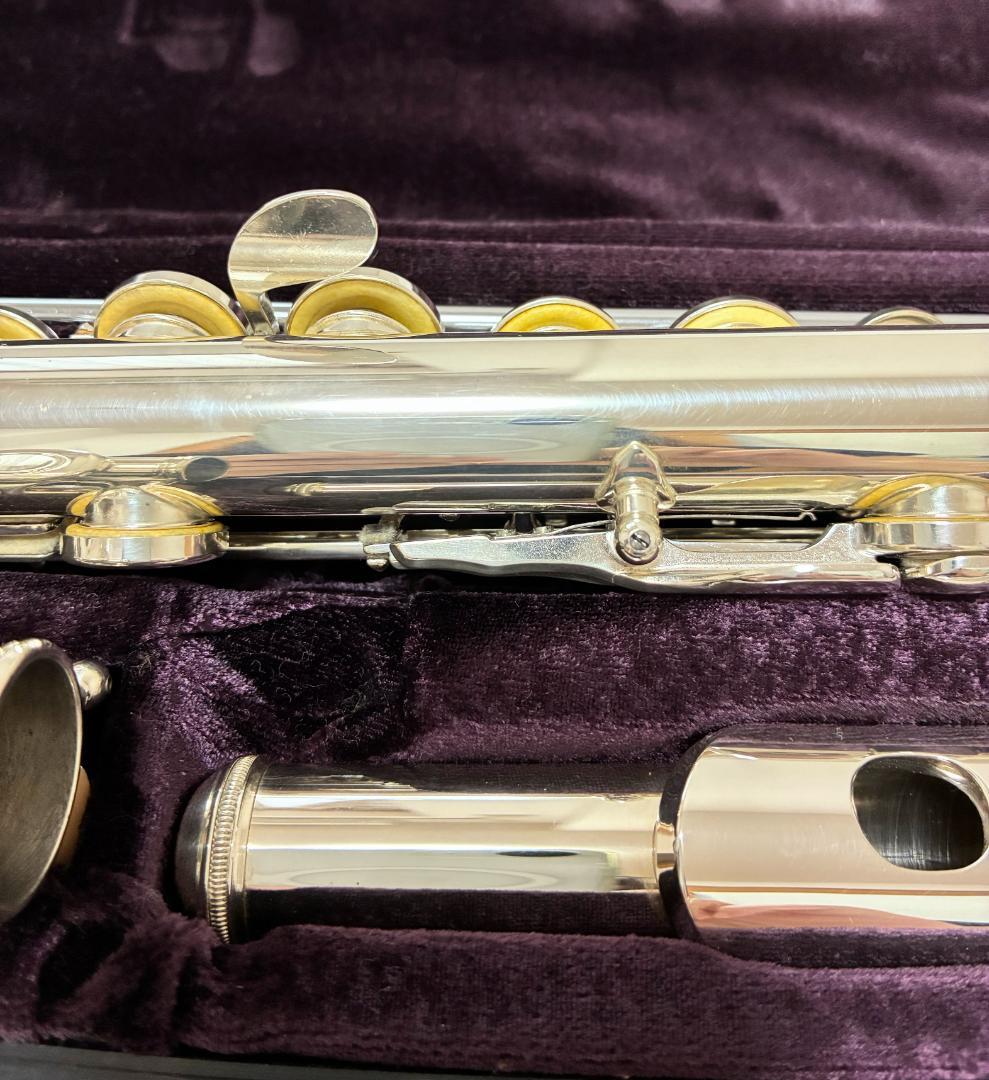 【美品】 YAMAHA フルート YFL-311Ⅱ 頭部管銀製 Eメカ付 日本製
