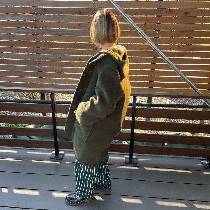 モンゴメリー　ダッフルコート　希少カラー　入手困難　イングランド製　一点物古着.