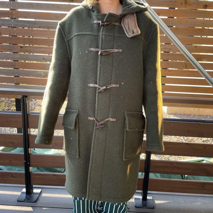 モンゴメリー　ダッフルコート　希少カラー　入手困難　イングランド製　一点物古着.
