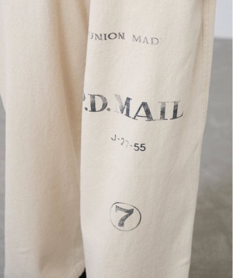 25AWフレームワークPAYDAY/ペイディ別注ワークイージーパンツ