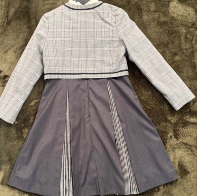 2/15まで最終値下げ！美品メゾピアノ 卒服 160ワンピース ジャケット